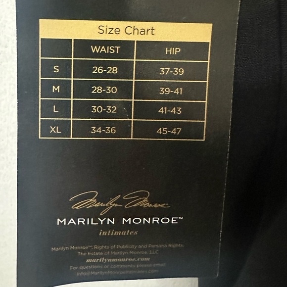 NWT MARILYN MONROE Convertible Strap Shapewear Control Slip Sheer Lace Trim 1X - Picture 4 of 4